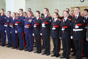 В Первом Рузском казачьем кадетском корпусе имени Героя Советского Союза Л.М. Доватора состоялось торжественное открытие муралов, посвященных казакам-Героям
